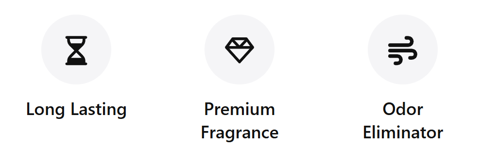 Defeur car perfume is long lasting, Offers premium Fragrance, and remove bad odor