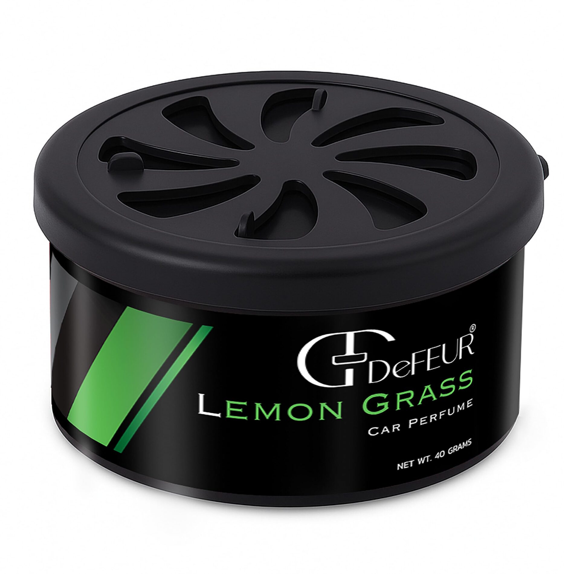 Defeur Lemongrass Fiber Car Freshener – Natural Citrus Car Perfume